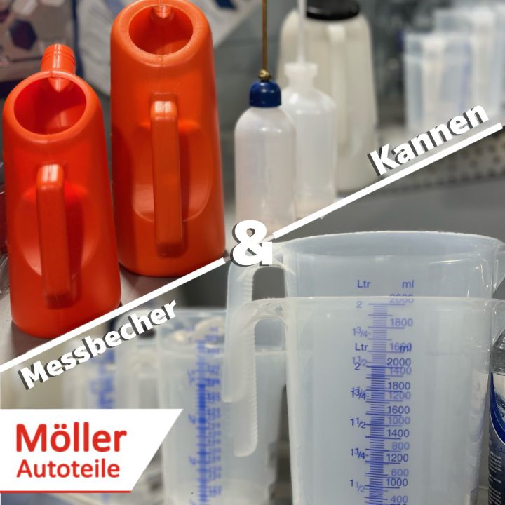 Messbecher und Kannen
